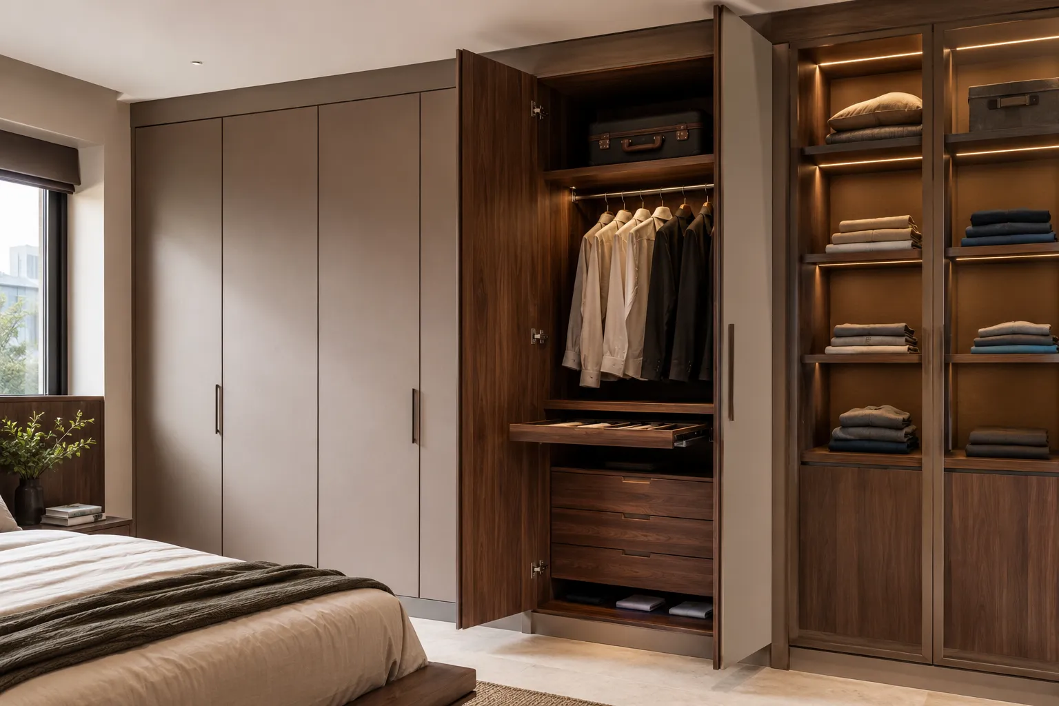 Wardrobe Interior Design Bangalore